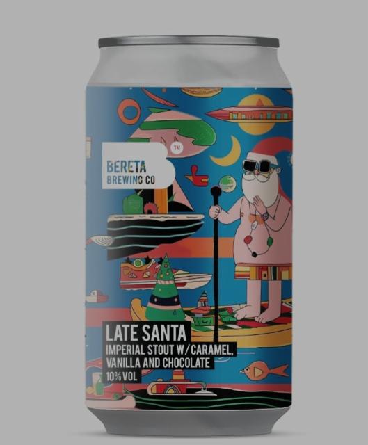 late santa 10.0%, Bereta Brewing Co, Romania