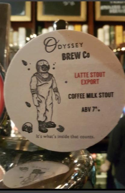 Latte Stout Export 7.0%, Odyssey Brew Co, England