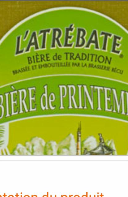 L'Atrébate De Printemps 6.0%, Brasserie La Choulette, France