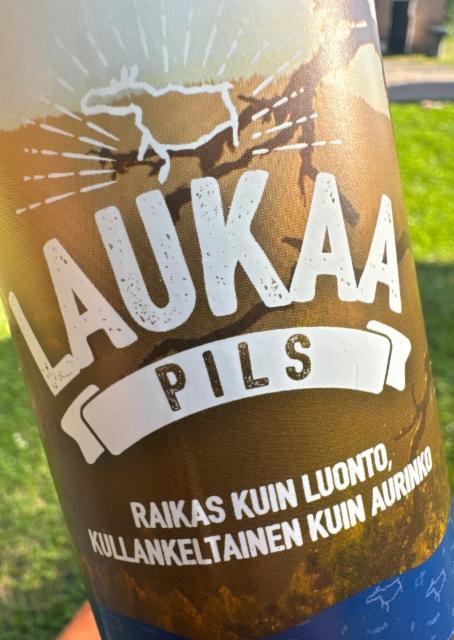 Laukaa Pils 5.2%, Kanavan Panimo, Finland