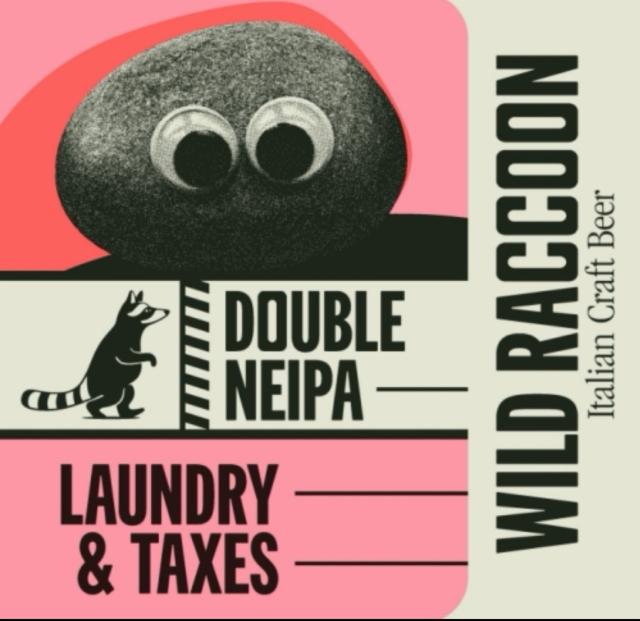 Laundry and taxes 7.7%, Birrificio Wild racoon, Italy