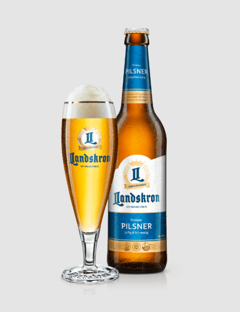 Lausitzer Kindl Premium Pils 4.8%, Landskron Brauerei, Germany