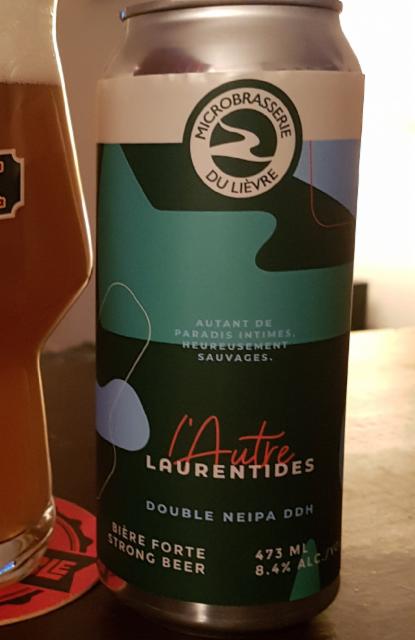L'autre Laurentides 8.4%, Microbrasserie du Lièvre, Canada