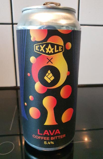 lava coffee bitter 5.4%, Exale Brewing, England