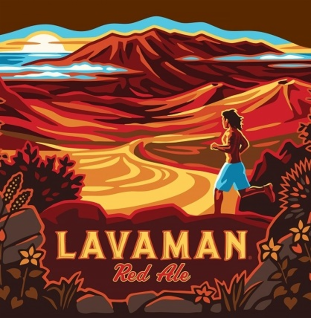 Lavaman Red Ale 5.6%, Kona Brewing Company, United States