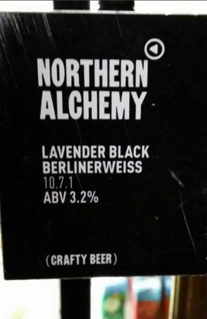 Lavender Black Berlinerweiss 3.2%, Northern Alchemy, England