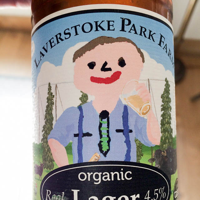 Laverstoke Park Farm Real Organic Lager 4.5%, Hepworth & Co. Brewers Ltd., England