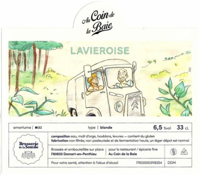 Lavieroise 6.5%, Brasserie De La Somme, France