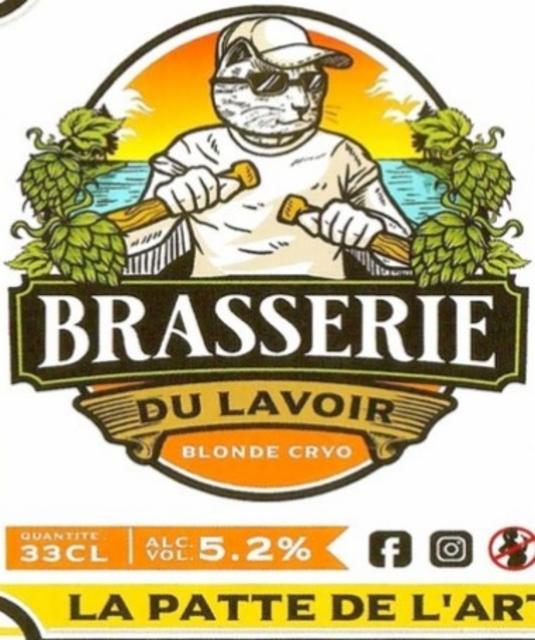 Lavoir Blonde Cryo 5.2%, Brasserie Du Lavoir [Closed], France