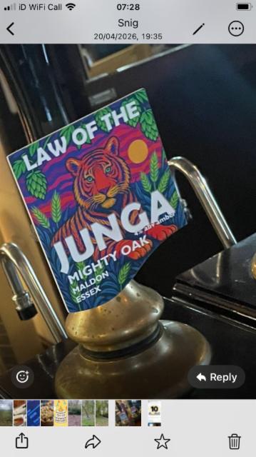 Law of the junga, The Mighty Oak Brewing Company