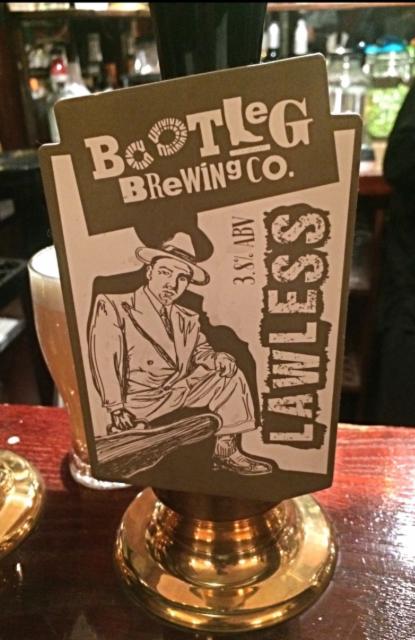 Lawless 3.8%, Bootleg Brewing, England