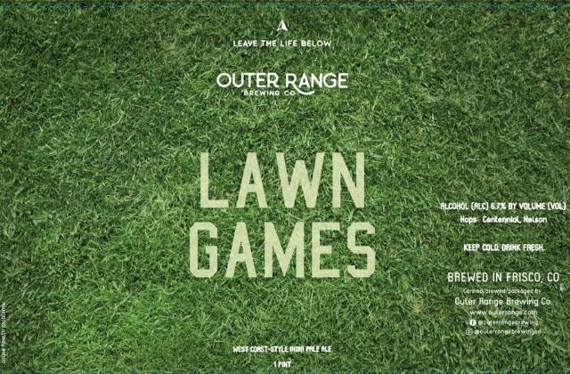 Lawn Games 6.7%, Outer Range Brewing Co. (France), France