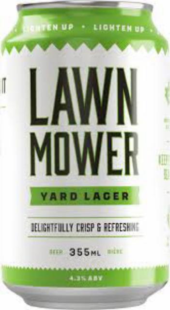 Lawn Mower Yard Lager 4.3%, Churchill Brewing Co., Canada