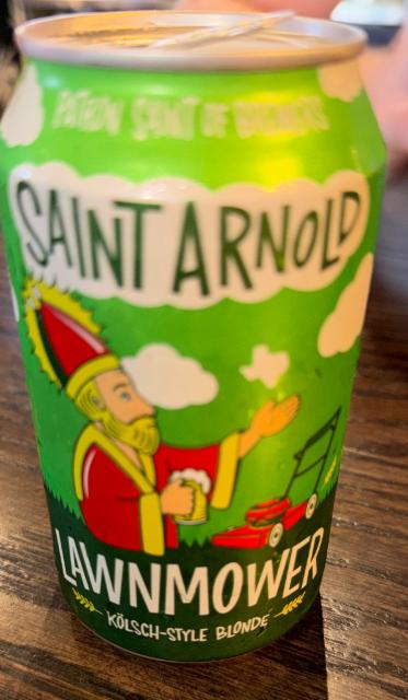 Lawnmower Kolsch-Style Blonde 4.9%, Microbrasserie Saint Arnould, Canada