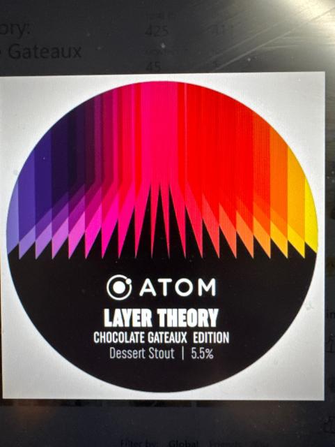 Layer Theory - Chocolate Gateaux Edition, Atom Beers