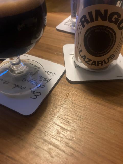 Lazarus 6.0%, Ringu Brewing, Sweden