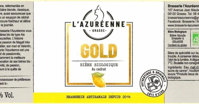 L'Azuréenne Gold Au Cédrat, Brasserie L'Azuréenne