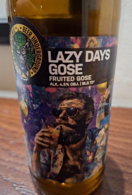 Lazy Days Gose, Piwne Podziemie