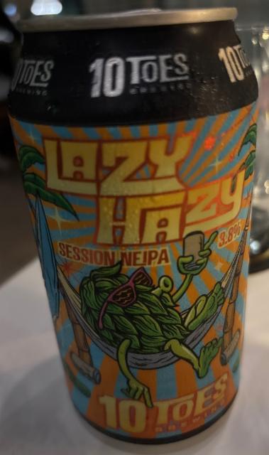 Lazy Hazy 3.8%, 10 Toes Brewery, Australia