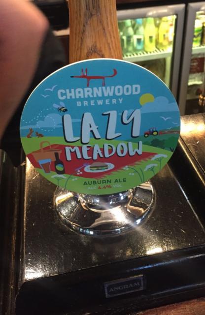 Lazy Meadow 4.4%, Charnwood Brewery, England