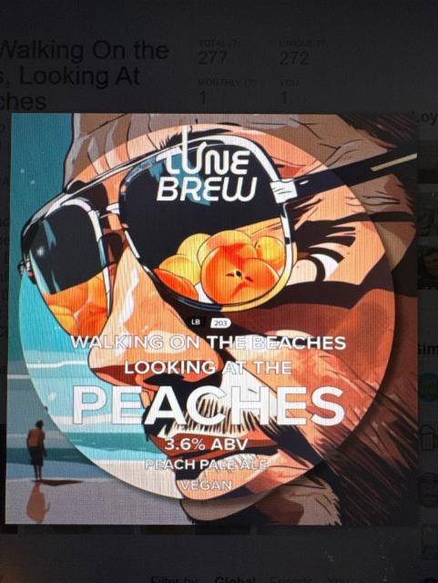 LB-203 Walking On The Beaches, Looking At The Peaches, Lune Brew