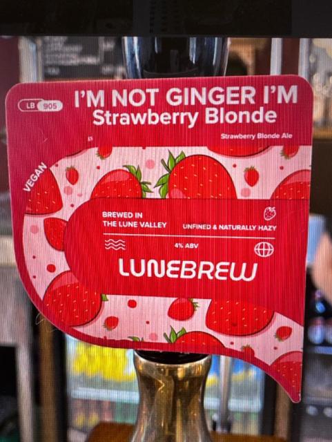 LB-905 I'm Not Ginger, I'm Strawberry Blonde, Lune Brew