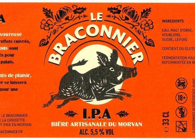 Le Braconnier IPA, Brasserie Le Braconnier