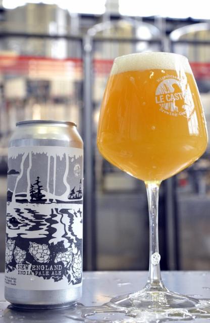 Le Castor New England India Pale Ale 6.3%, Microbrasserie Le Castor, Canada