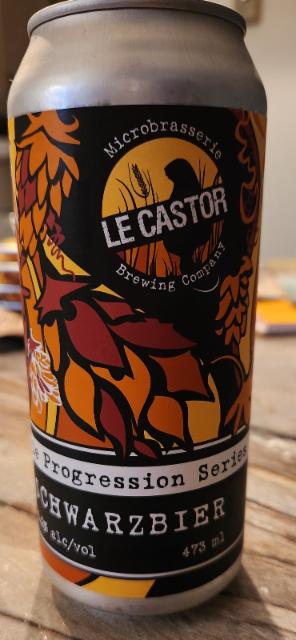 Le Castor Schwarzbier 5.2%, Microbrasserie Le Castor, Canada