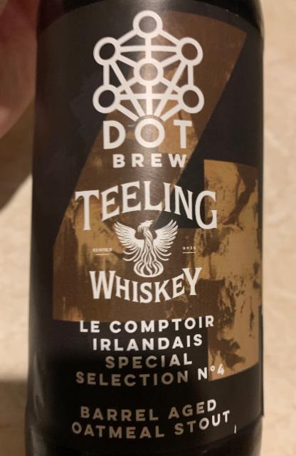 Le Comptoir Irlandais Spécial Sélection N°4 - Barrel Aged Oatmeal Stout 8.2%, DOT Brew, Ireland