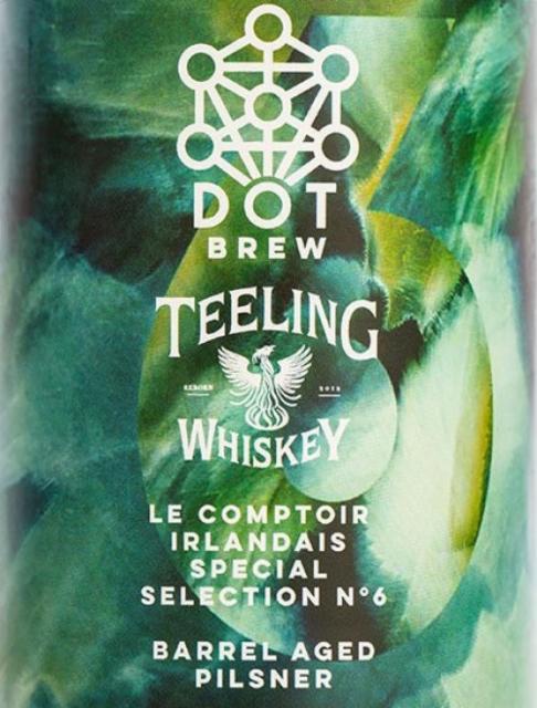 Le Comptoir Irlandais Spécial Sélection N°6 - Barrel Aged Pilsner 5.6%, DOT Brew, Ireland