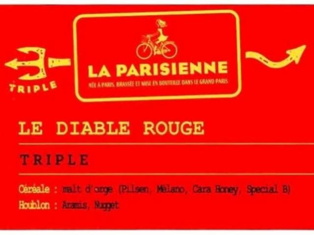 Le Diable Rouge 8.0%, Brasserie La Parisienne, France