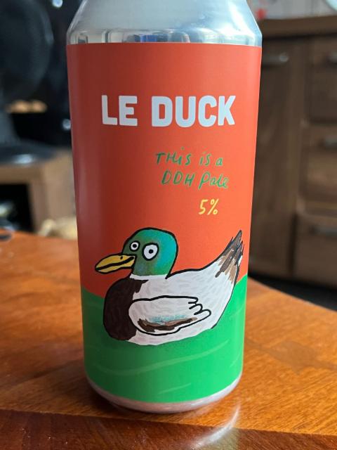 Le Duck 5.0%, Pretty Decent Beer Co, England