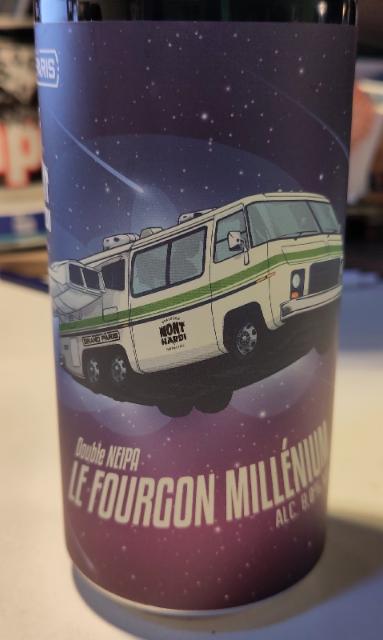 Le Fourgon Millénium 8.0%, Brasserie Du Grand Paris, France