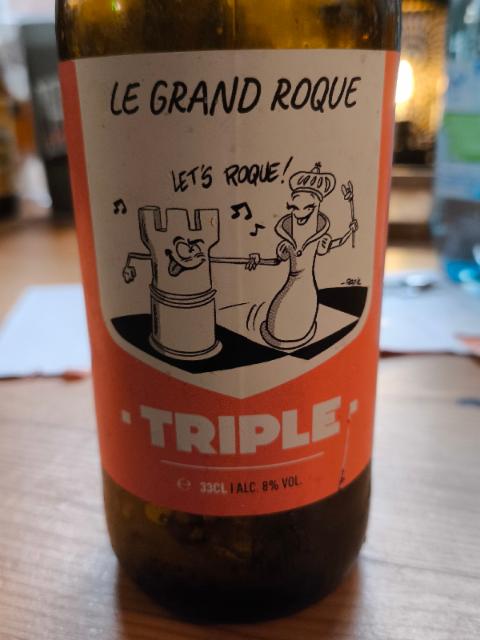 LE GRAND ROQUE 8.0%, Brasseries de Liège, Belgium