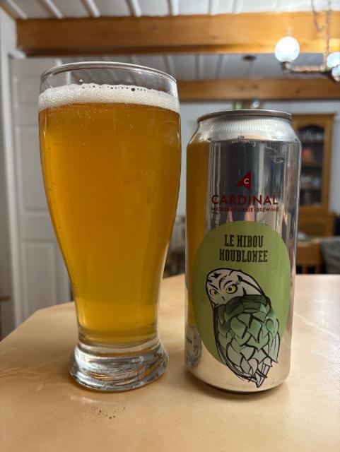 Le hibou houblonné, Microbrasserie Cardinal