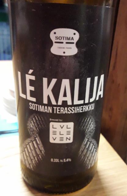 Lé Kalija 5.4%, Level Eleven Brewing, Finland