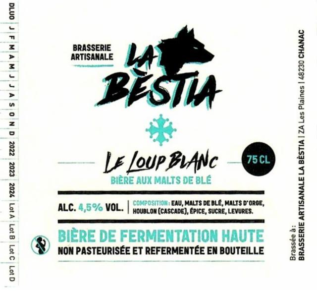 Le Loup Blanc, Brasserie La Bèstia