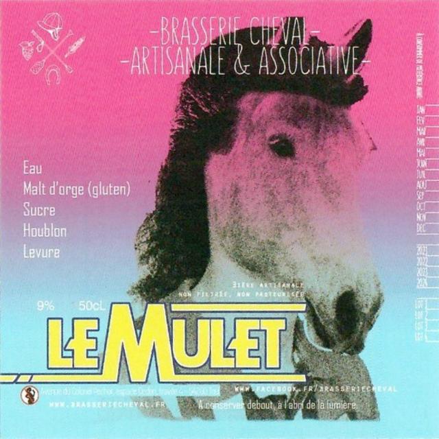 Le Mulet 9.0%, Brasserie Cheval, France