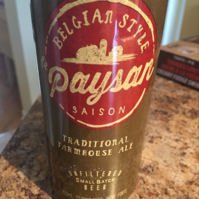 Le Paysan Saison 5.7%, Nickel Brook Brewing Co, Canada