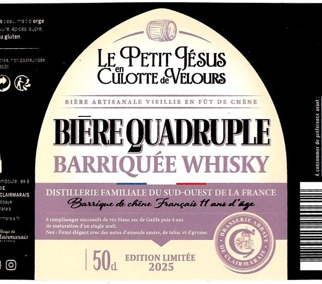 Le Petit Jésus En Culotte De Velours Whisky 11.5%, Abbaye De Clairmarais, France