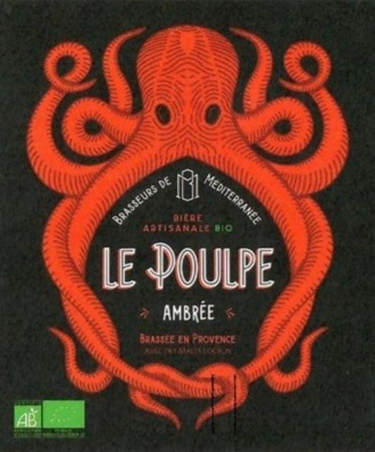 Le Poulpe Ambrée, Brasseurs De Méditerranée (Le Poulpe)