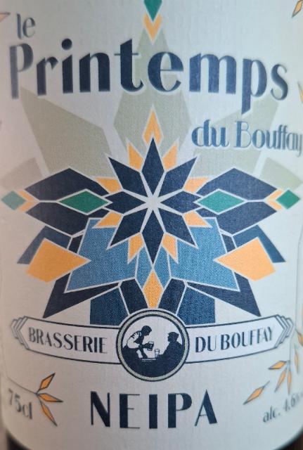 le printemo du bouffey neipa 4.6%, Brasserie Du Bouffay, France