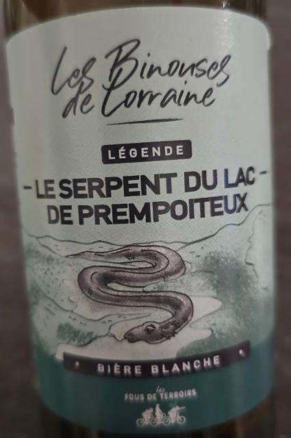 Le serpent du lac 5.4%, Les binouzes de lorraine, France