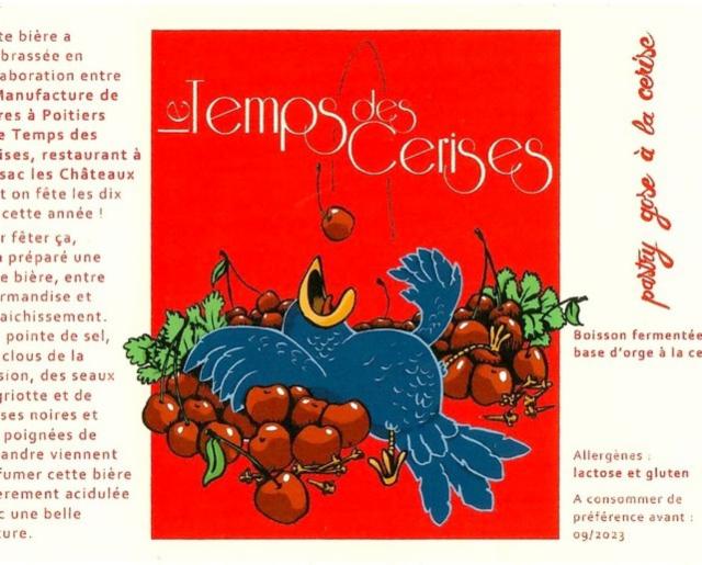 Le Temps Des Cerises 6.4%, La Manufacture De Bières, France