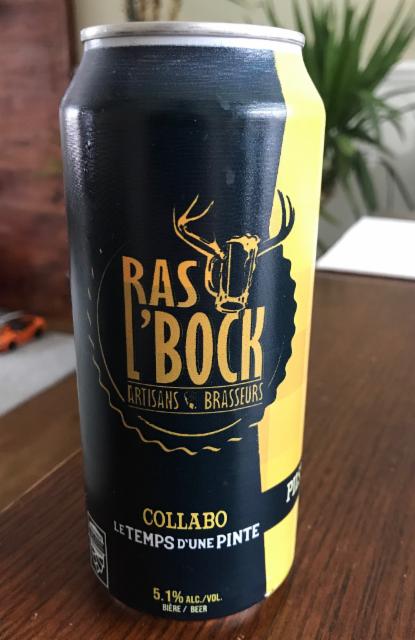 Le Temps d'une pinte 5.1%, Ras L'Bock, Canada