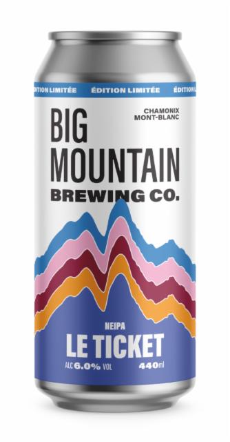 Le Ticket 6.0%, Big Mountain Brewing Co., France