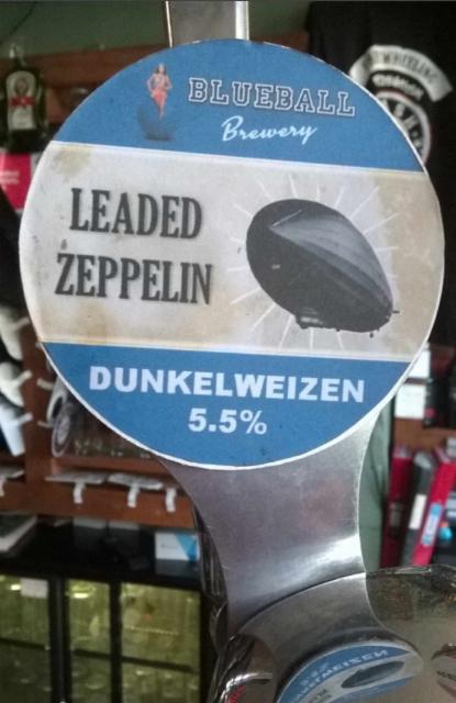 Leaded Zeppelin 5.5%, Blueball Brewery, England