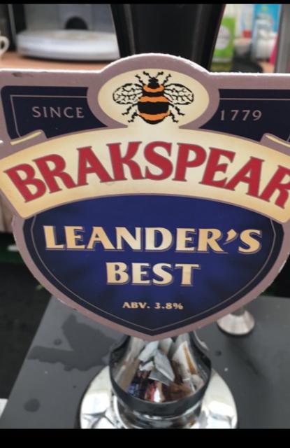 Leander's Best 3.8%, Brakspear Brewing Company, England