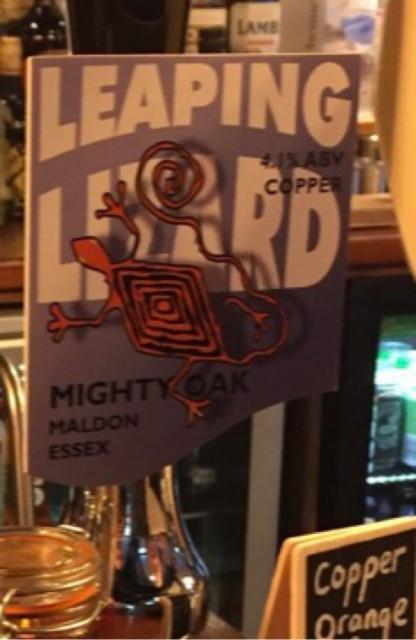 Leaping Lizard 4.1%, The Mighty Oak Brewing Company, England